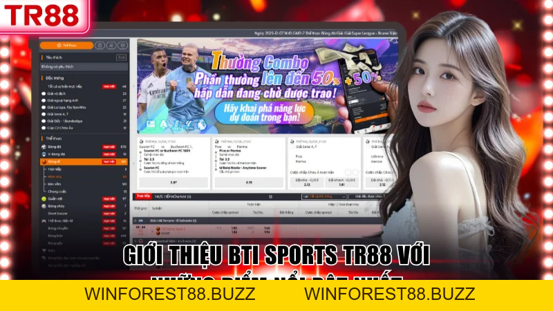 BTi Sports TR88 – Sân Cá Cược Thể Thao Đỉnh Cao Châu Á