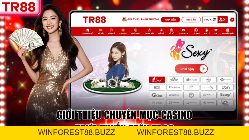 Bí Quyết Chơi Casino TR88 Từ Bậc Thầy Giành Chiến Thắng 100%